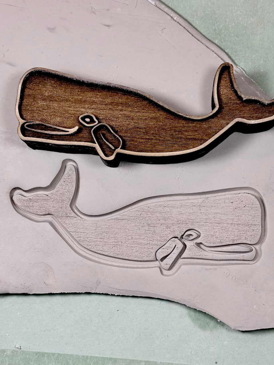 Whale- Stamp