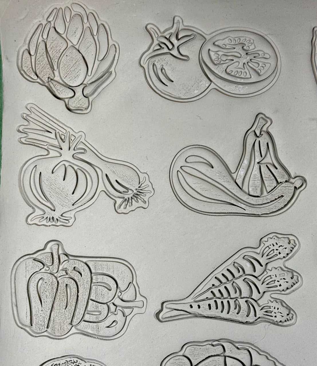 Veggies (Sweet Peppers)- Stamp