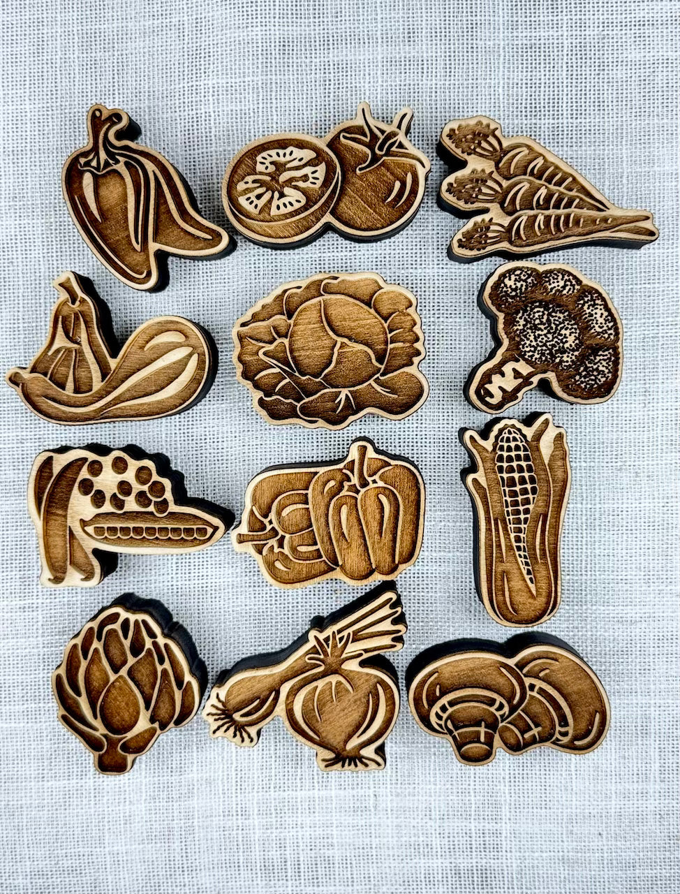 Veggies (Tomatoes)- Stamp