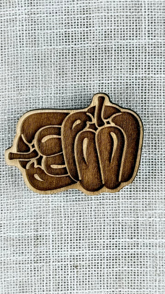 Veggies (Sweet Peppers)- Stamp