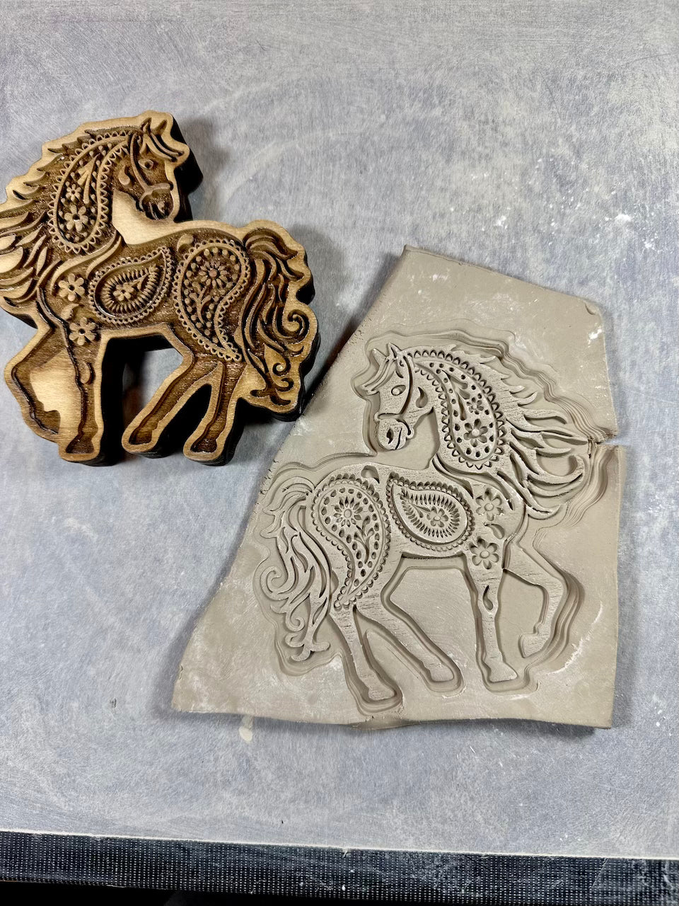 Paisley Pony - Stamp
