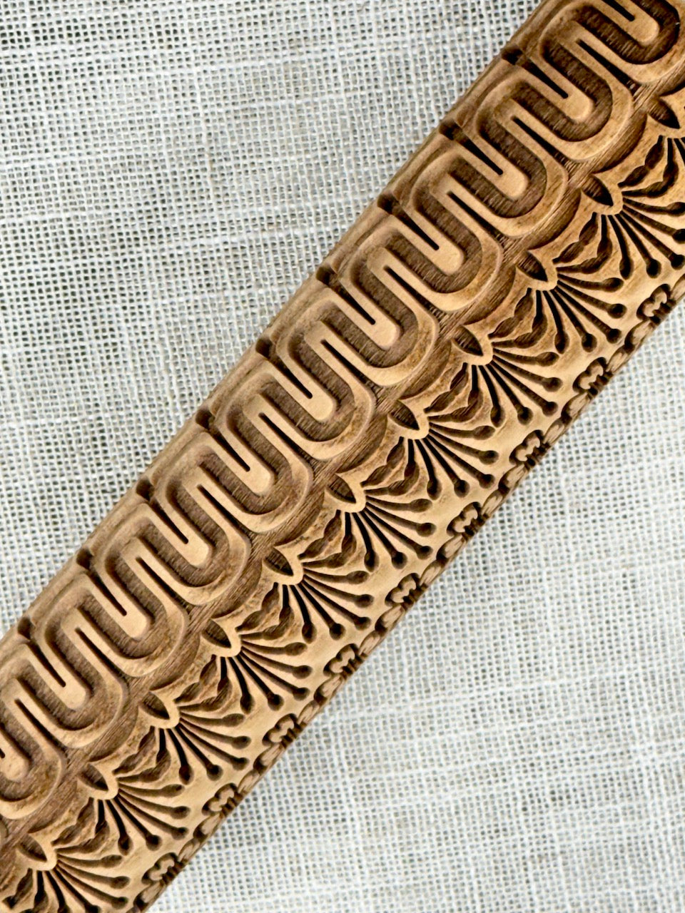 Flower Trellis  7" Textured Rolling Pin