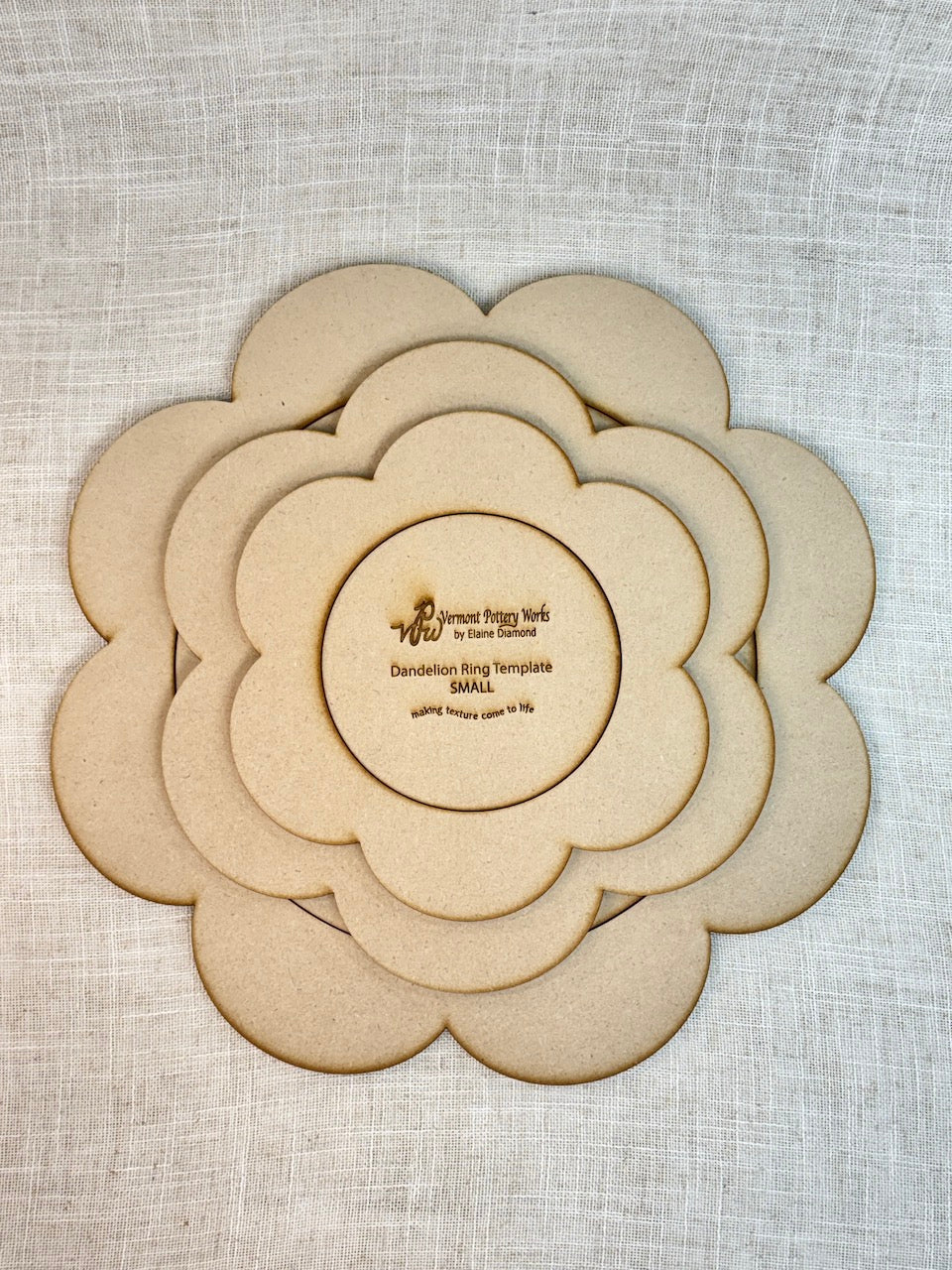 Rigid Dandelion Ring Template