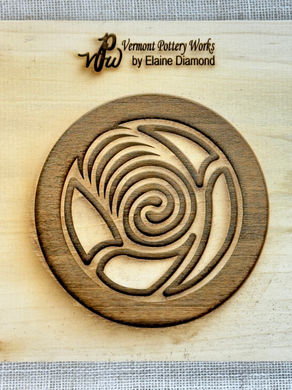 Bonkers for Springs Textured Mug Plank