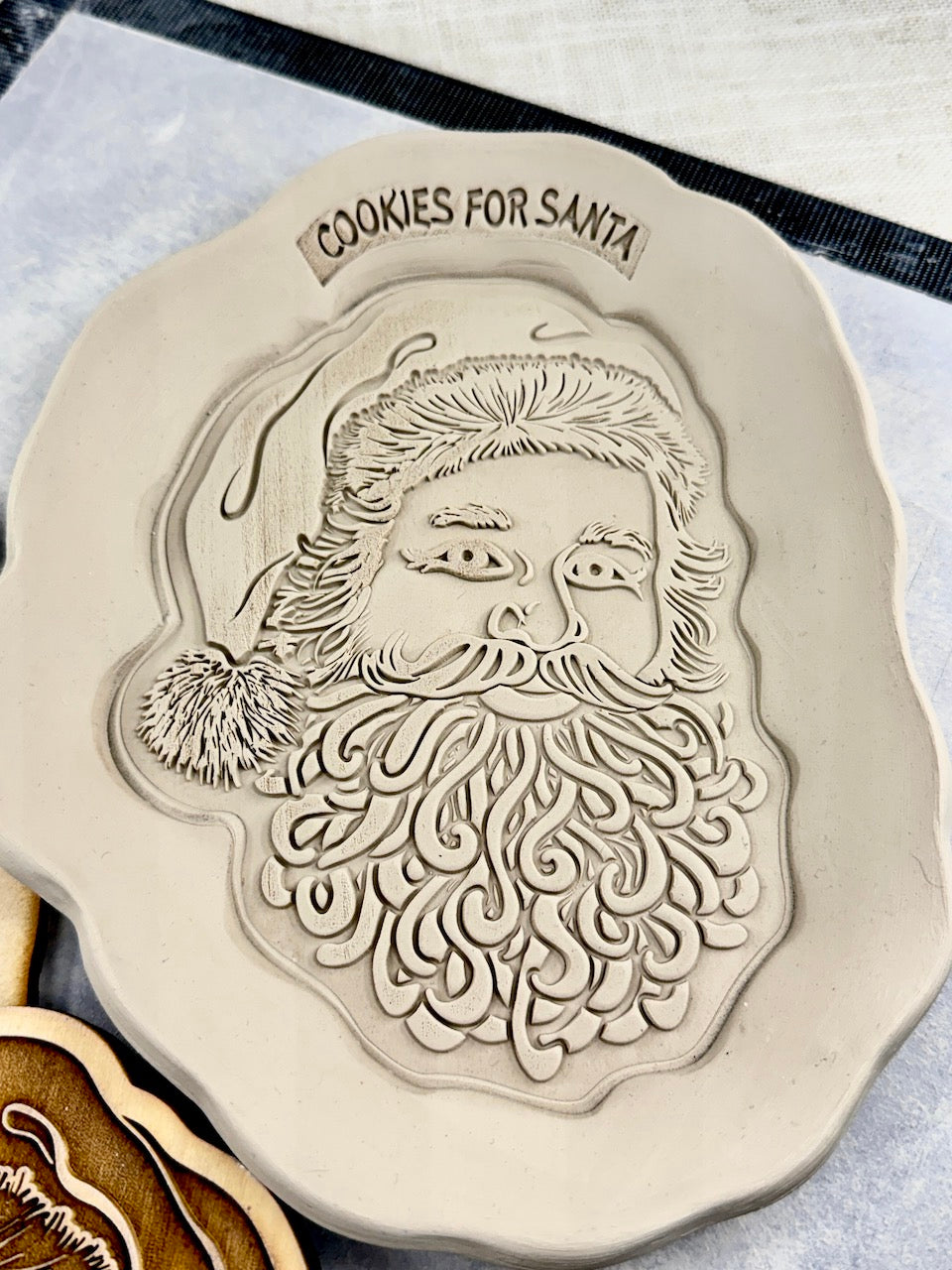 Cookies for Santa Rigid Template & Stamp Package