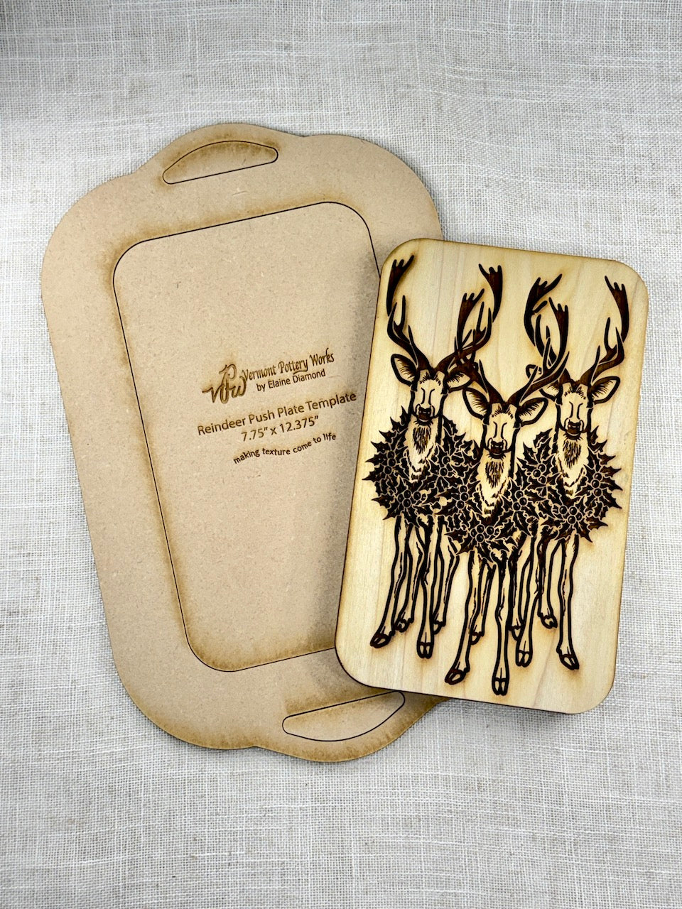 Reindeer Trio Stamp