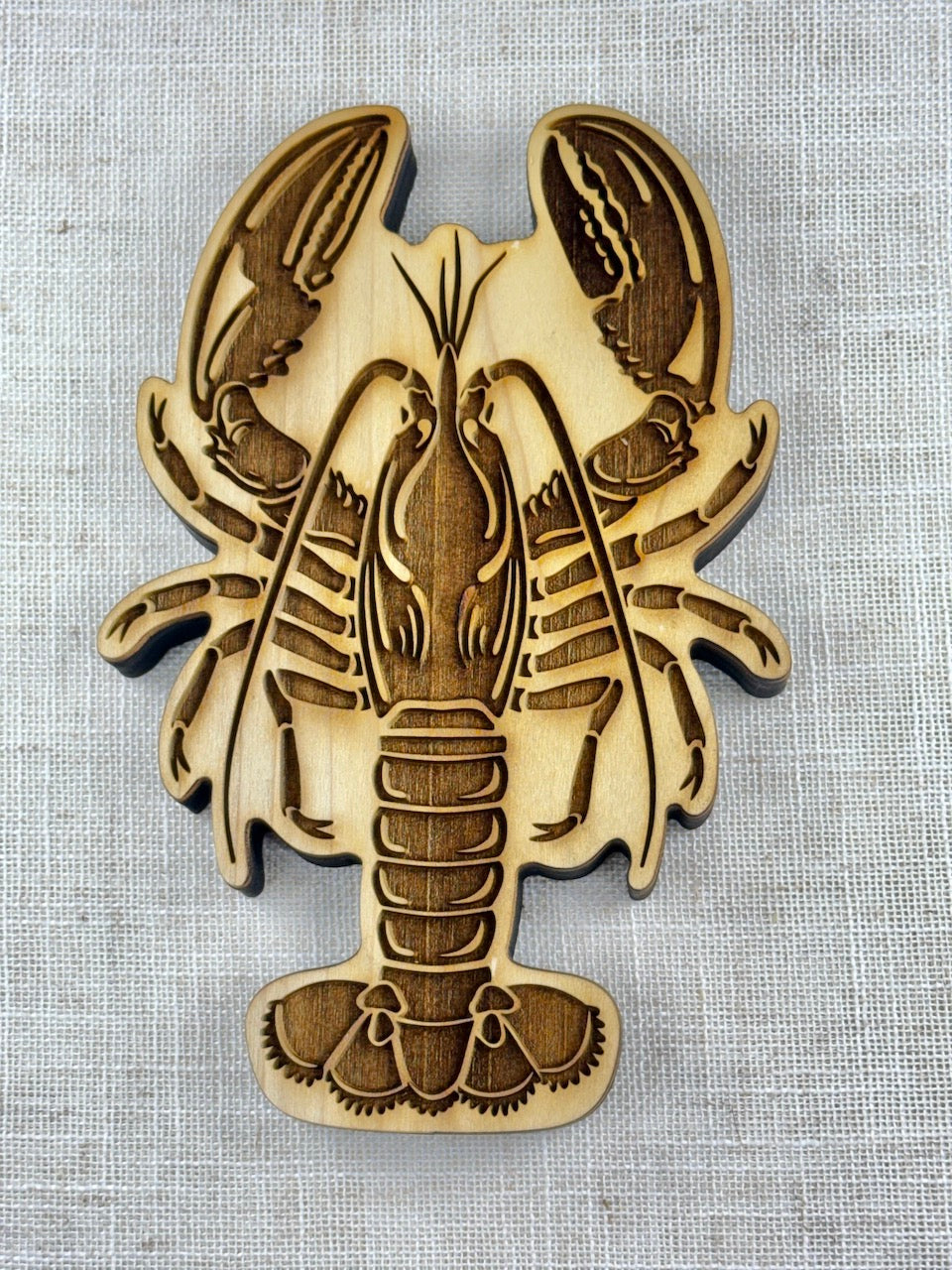 Lobster Push Plate Rigid Template & Xtra Large Lobster Stamp Package