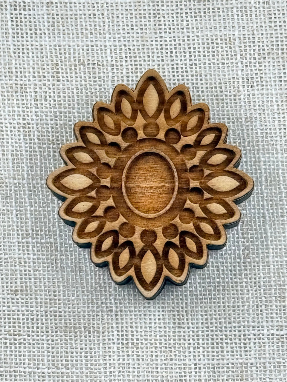 Bow Center Jewel Stamp