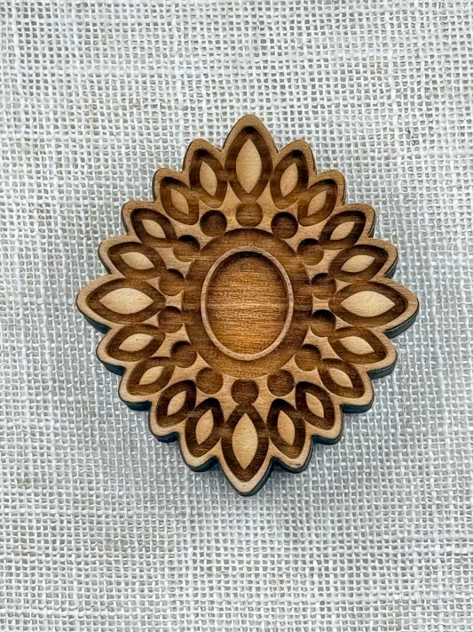 Bow Center Jewel Stamp