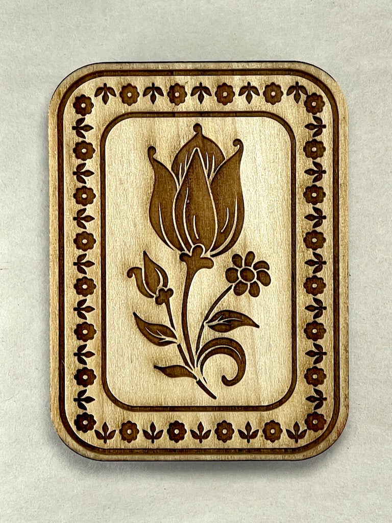 Floral Runner (Tulip) - Stamp