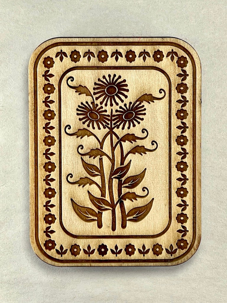 Floral Runner (Spiney Wildflower) - Stamp