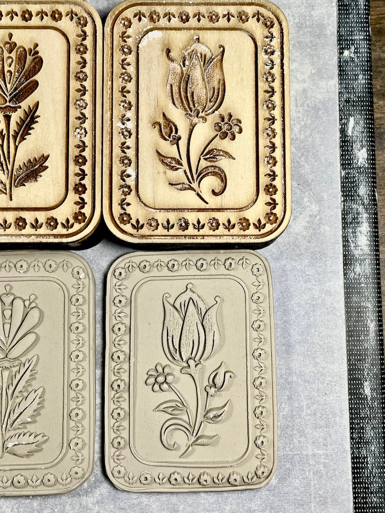 Floral Runner (Tulip) - Stamp