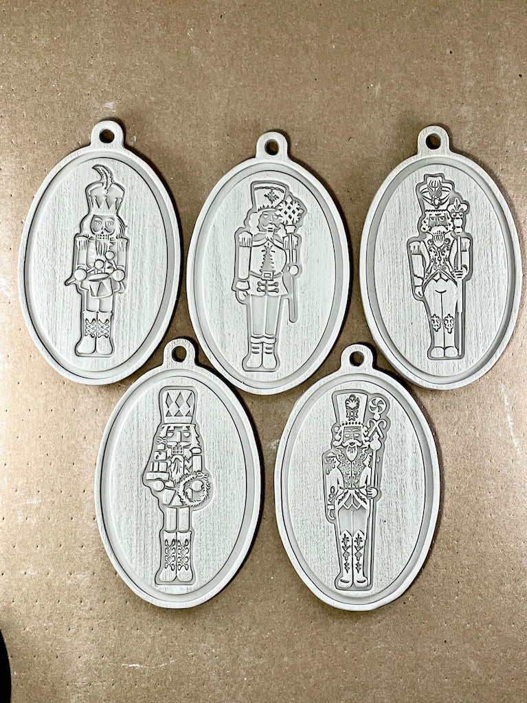 Nutcracker Ornaments, X-Large- Stamp Bundle