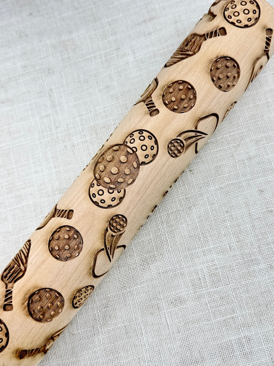 Pickleball Textured Rolling Pin