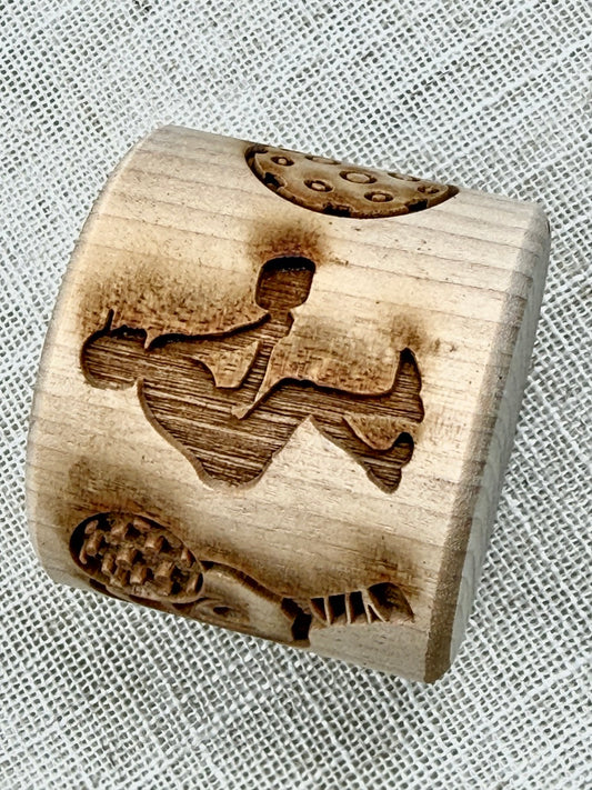 2" Pickleball Textured Rolling Pin