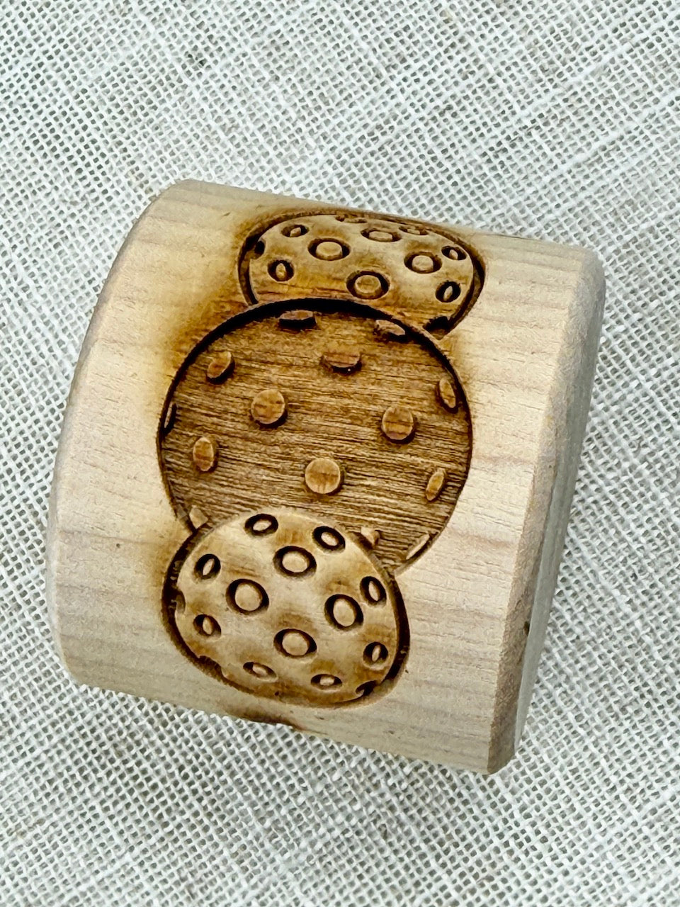 2" Pickleball Textured Rolling Pin