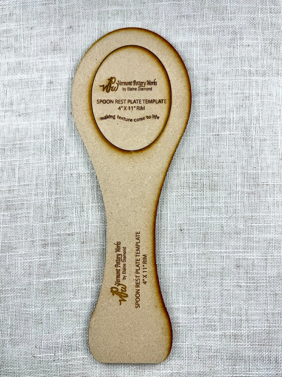 Spoon Rest Template (Rigid)