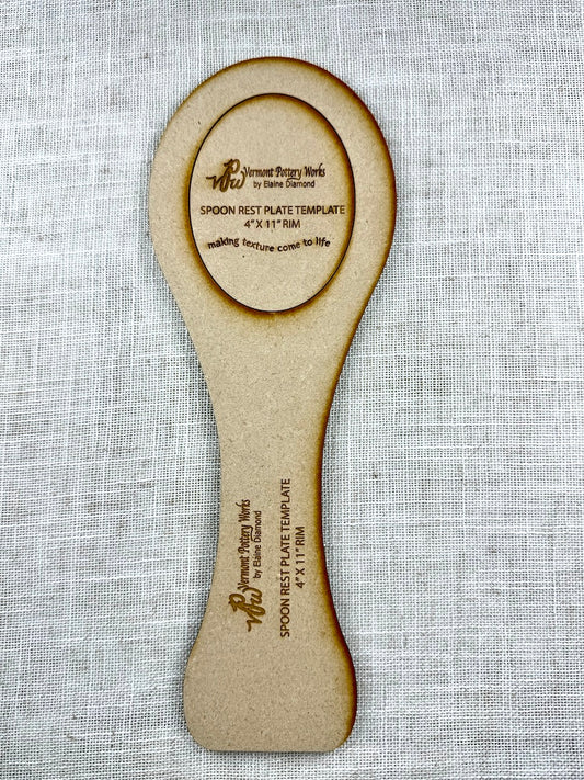 Spoon Rest Template (Rigid)
