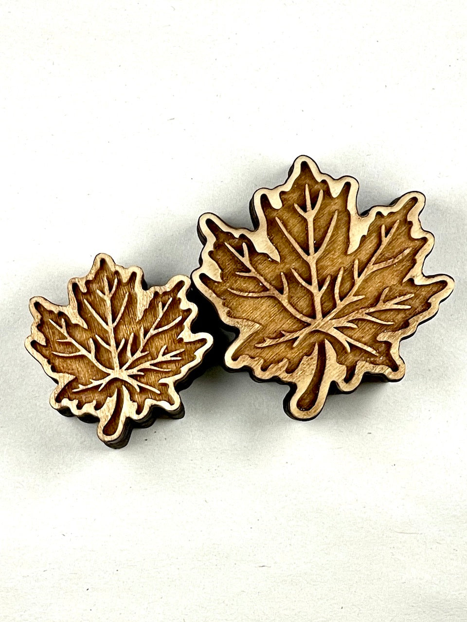 Autumn Leaves (Maple Leaf- Large) - Stamp