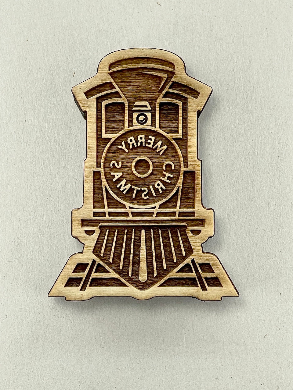 Elves on the Train (Merry Christmas Engine)- Stamp