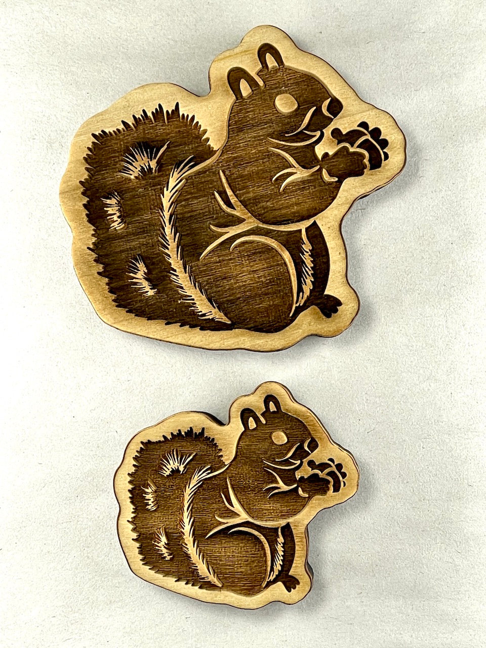 Squirrels - Stamp (Right Facing- Large)