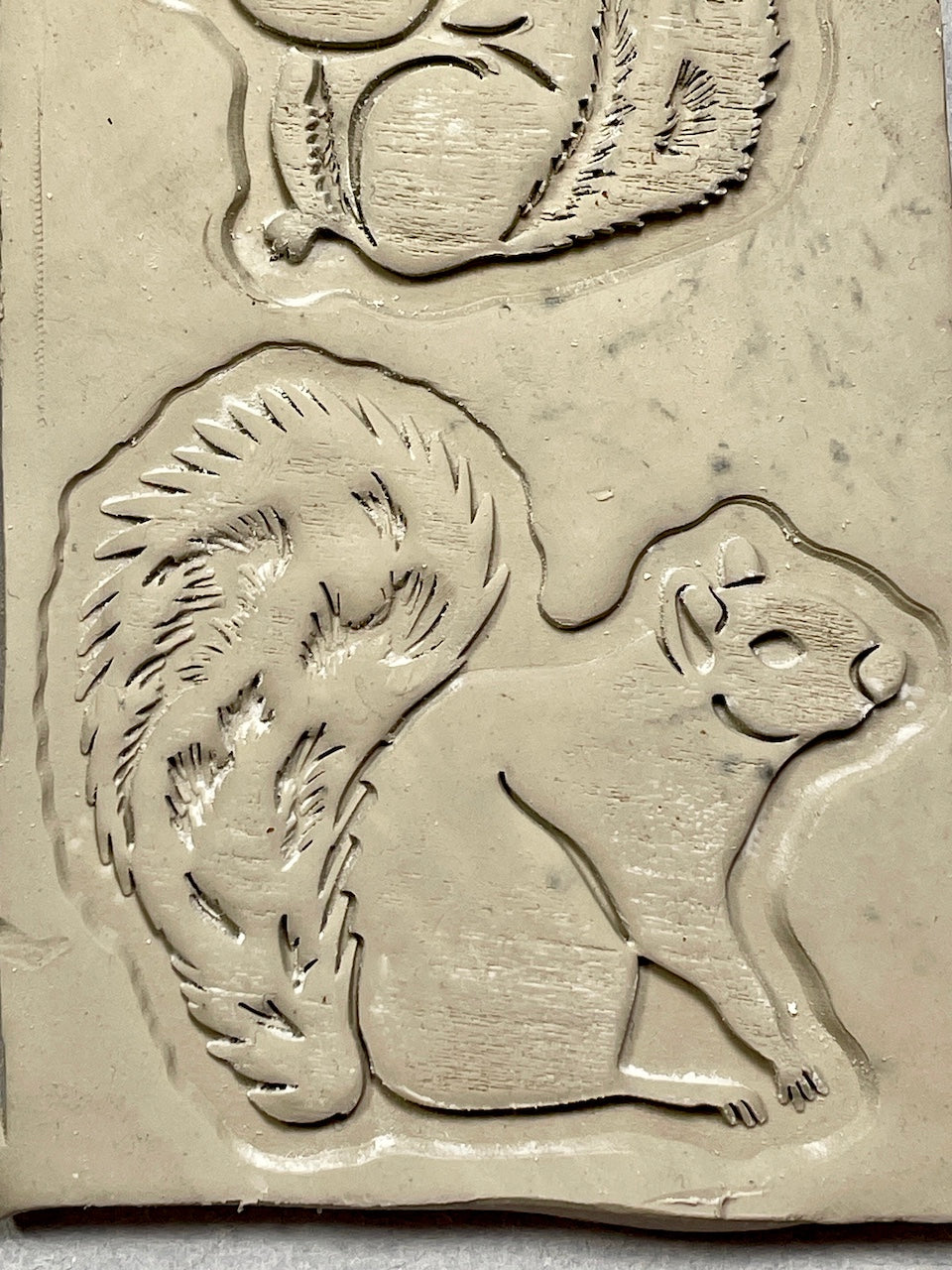 Squirrels - Stamp (Left Facing- Large)