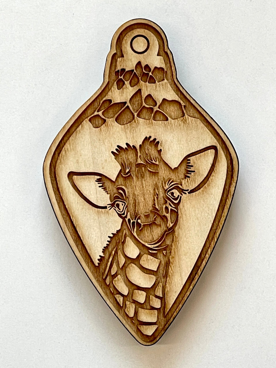 Ornament (Giraffe) Bulb- Stamp
