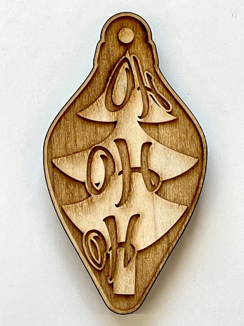 Ornament (Ho-Ho-Ho) Bulb- Stamp