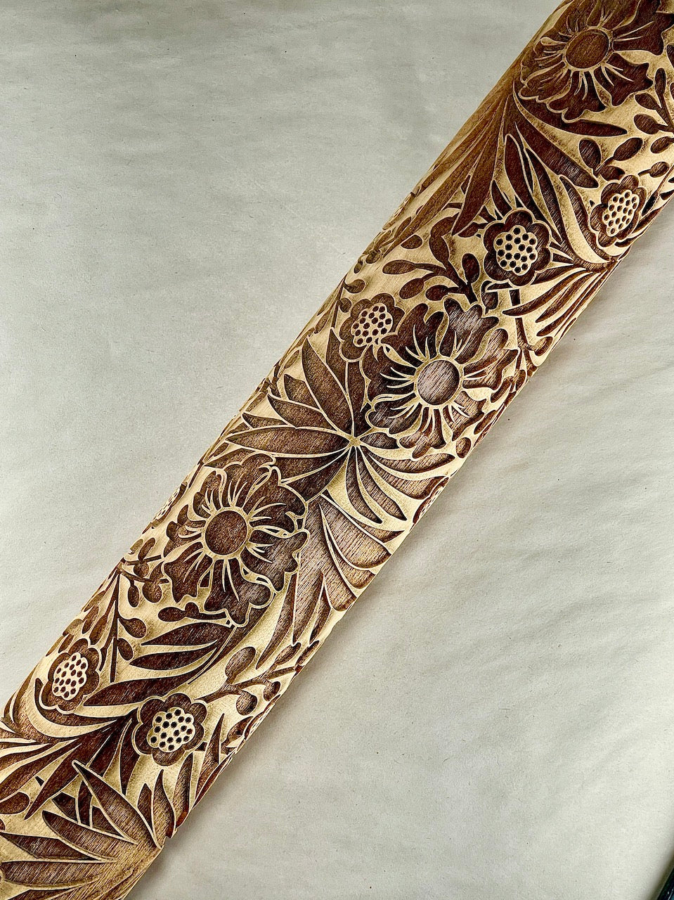 Divine Floral Textured Rolling Pin