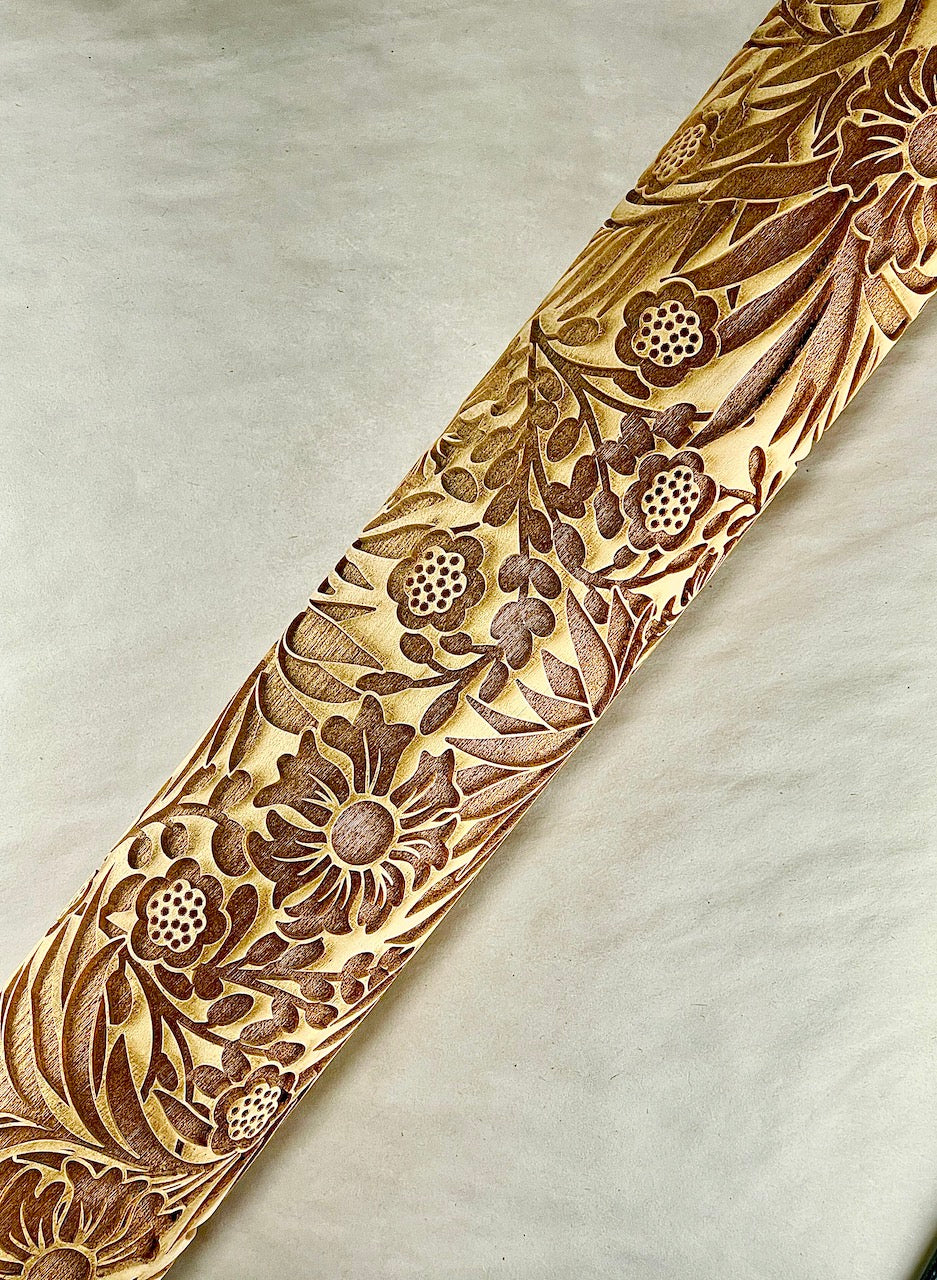 Divine Floral Textured Rolling Pin