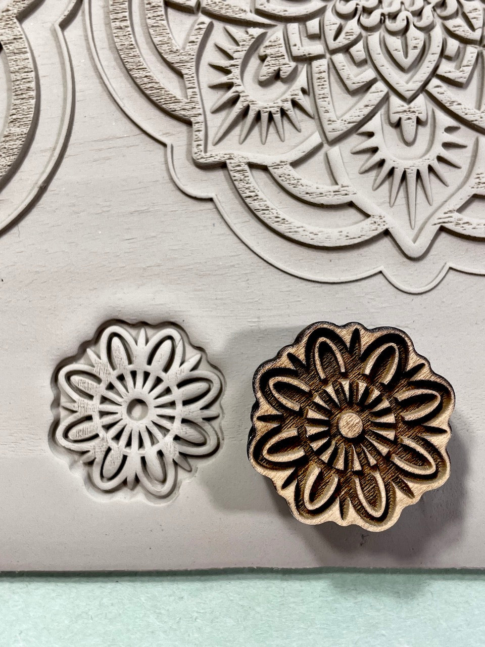 Floral Burst- Stamp