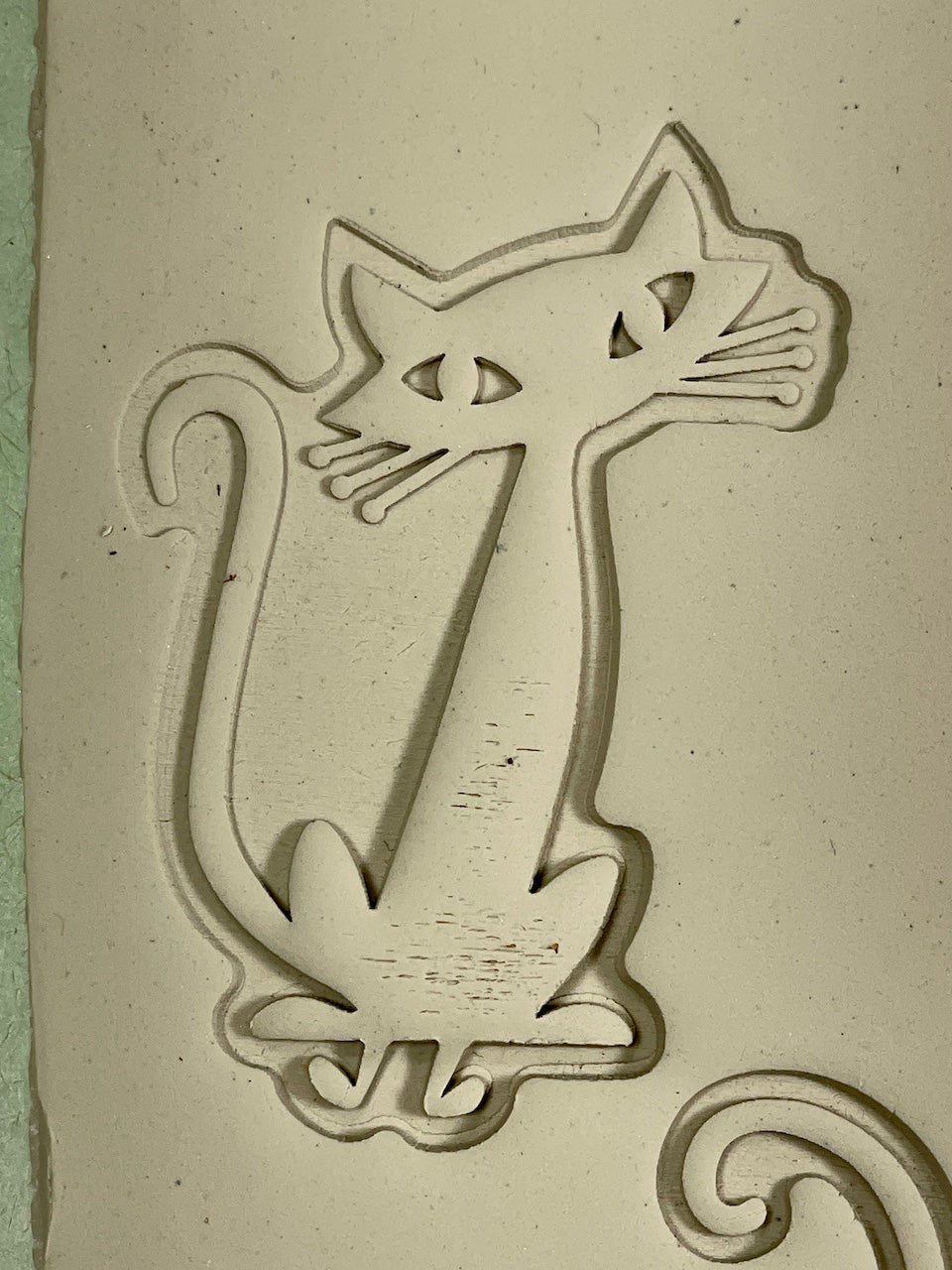 Cats, Mid-Century (Tilted)- Stamp