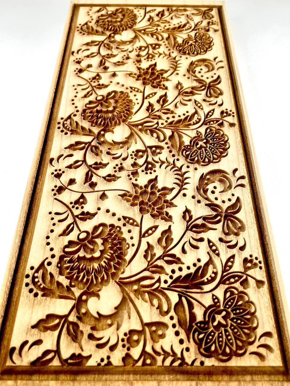Farmhouse Floral Textured Mug Plank