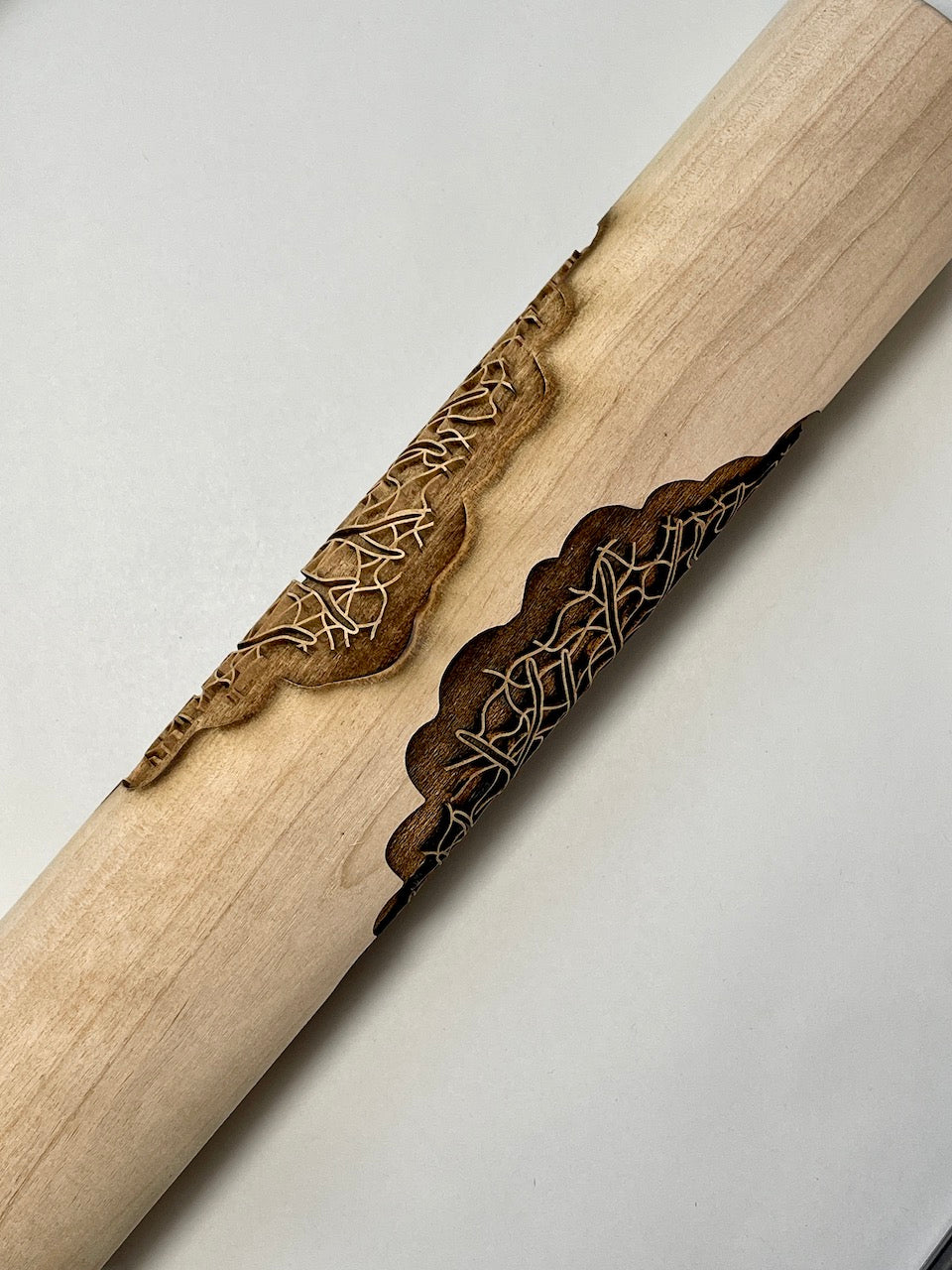 Cabbage Leaf 12" Textured Rolling Pin