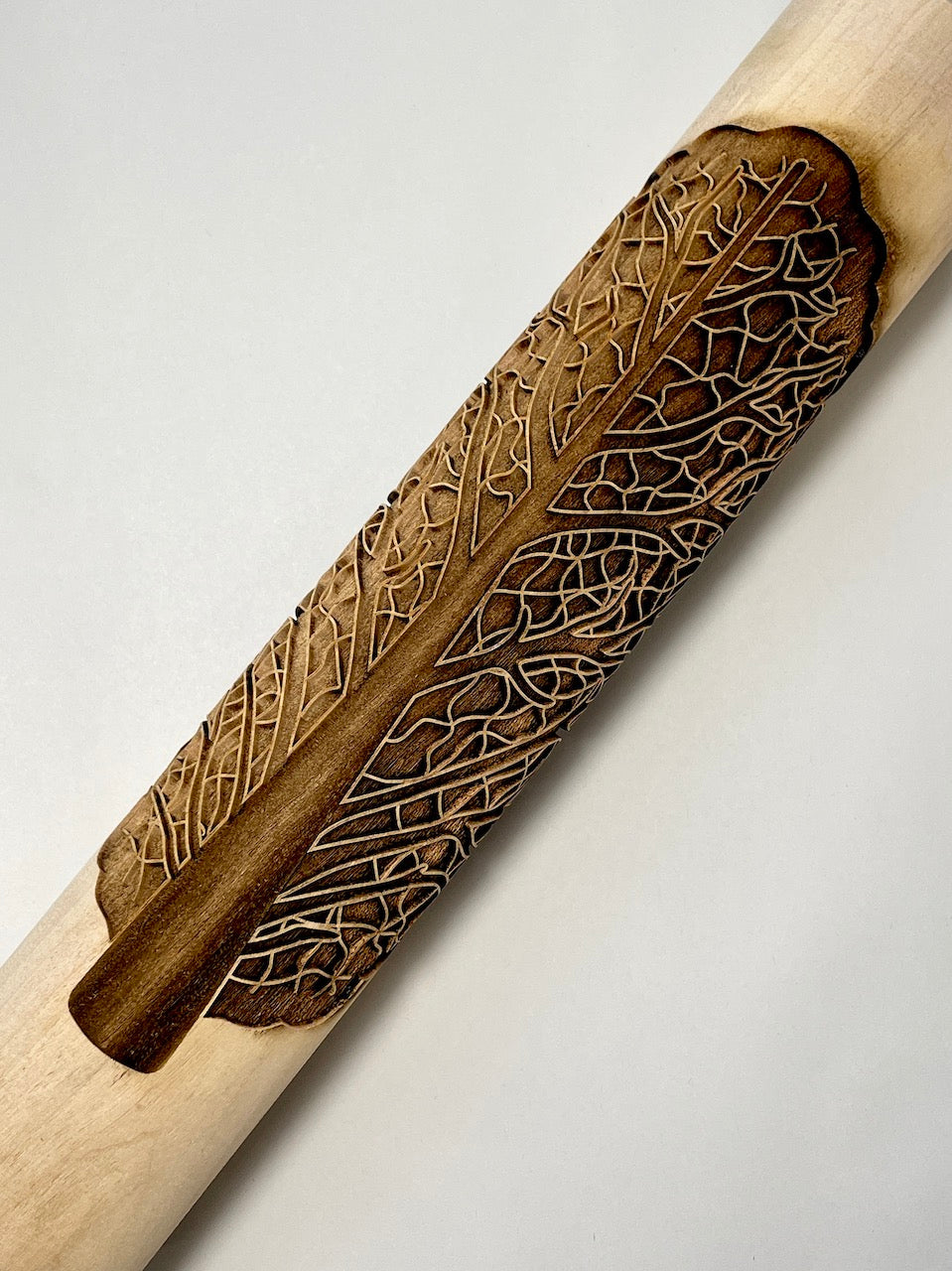 Cabbage Leaf 12" Textured Rolling Pin
