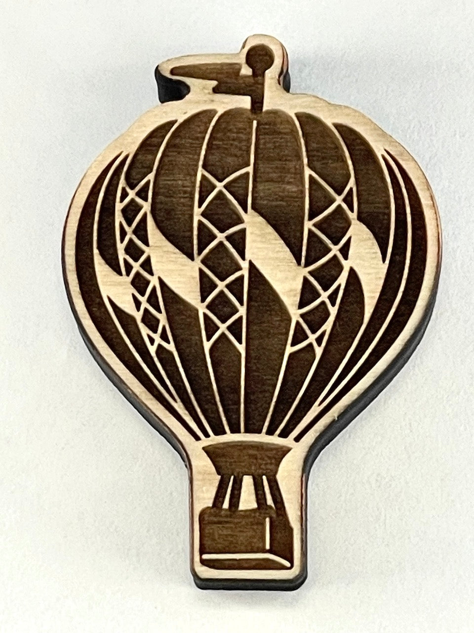 Hot Air Balloon (Diamonds) Small- Stamp
