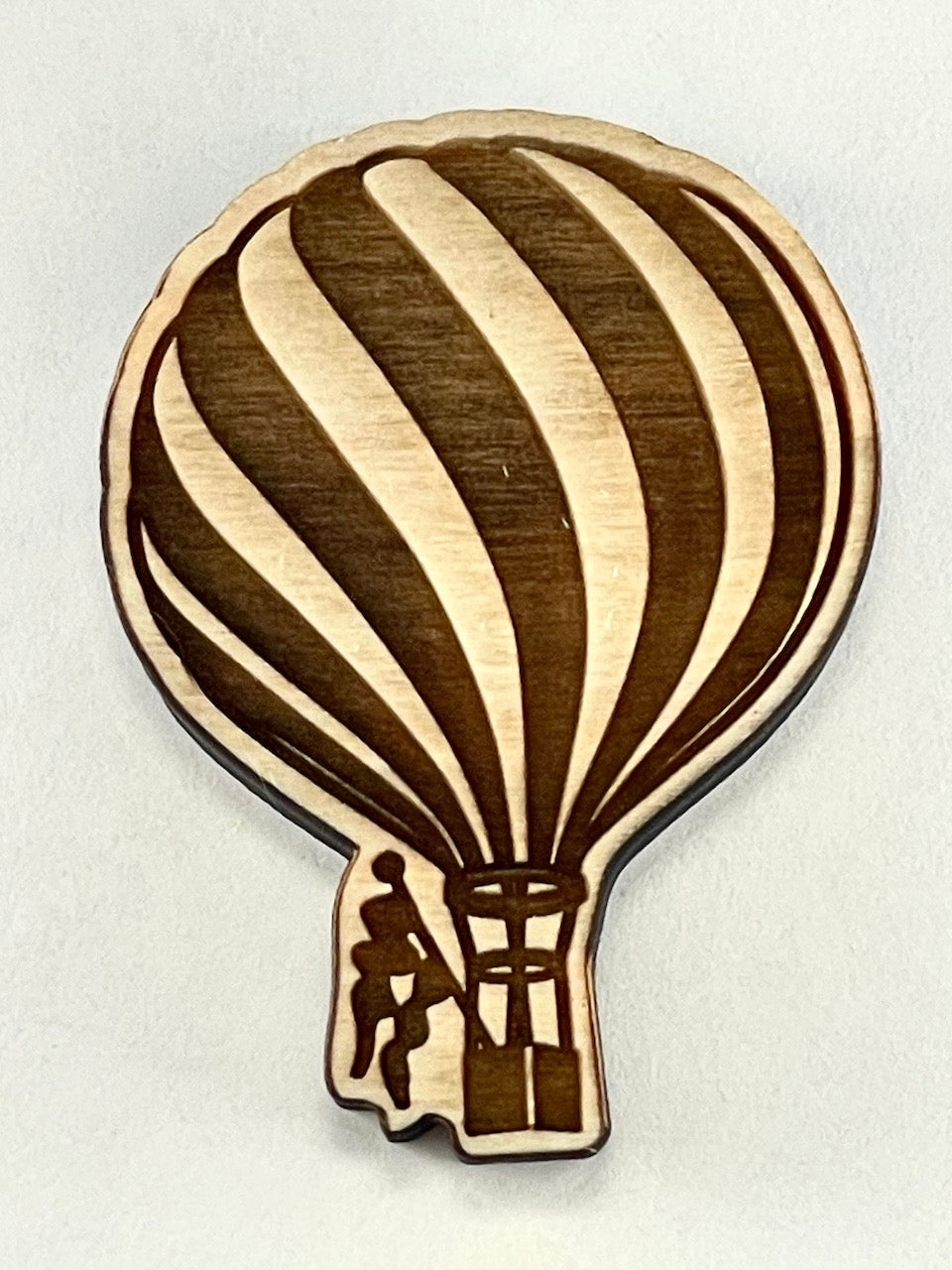 Hot Air Balloon (Candy Stripes) Small- Stamp