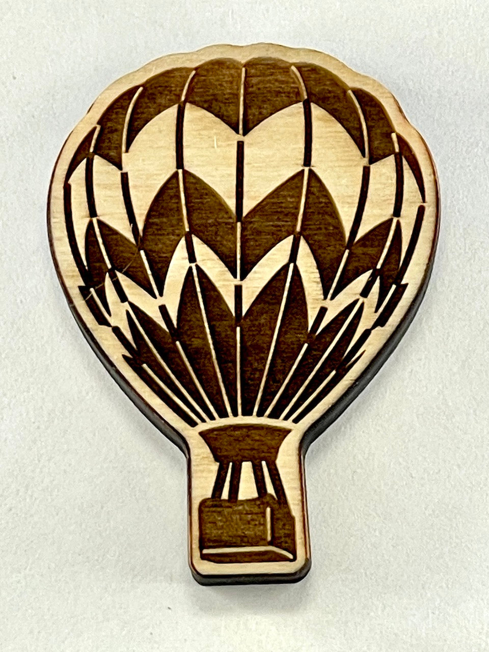 Hot Air Balloon (Chevron) Large- Stamp