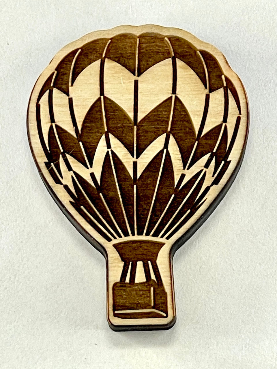 Hot Air Balloon (Chevron) Small- Stamp