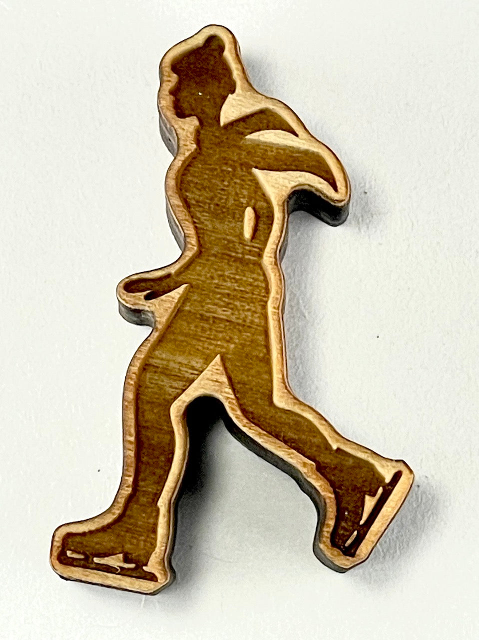 Ice Skates & Ice Skating (Ice Skater)- Stamp