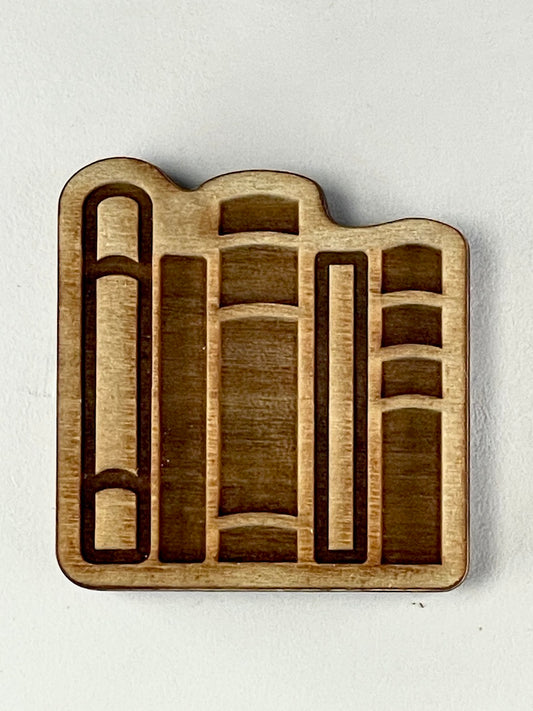 Books & Bookshelves (Books)- Stamp