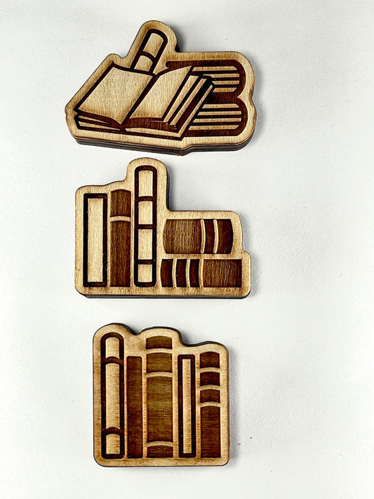 Books and Bookshelves Collection- Stamp Bundle