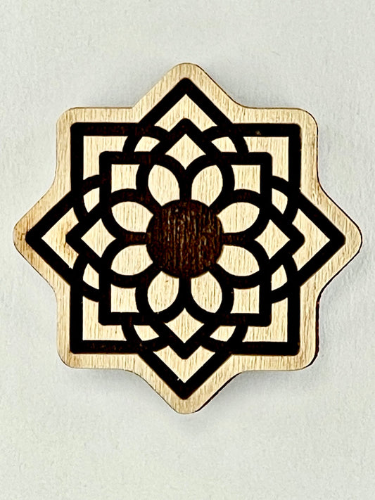 Moroccan Lattice Stamp (Complex)