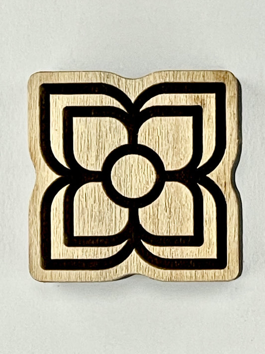 Moroccan Lattice Stamp (Simple)