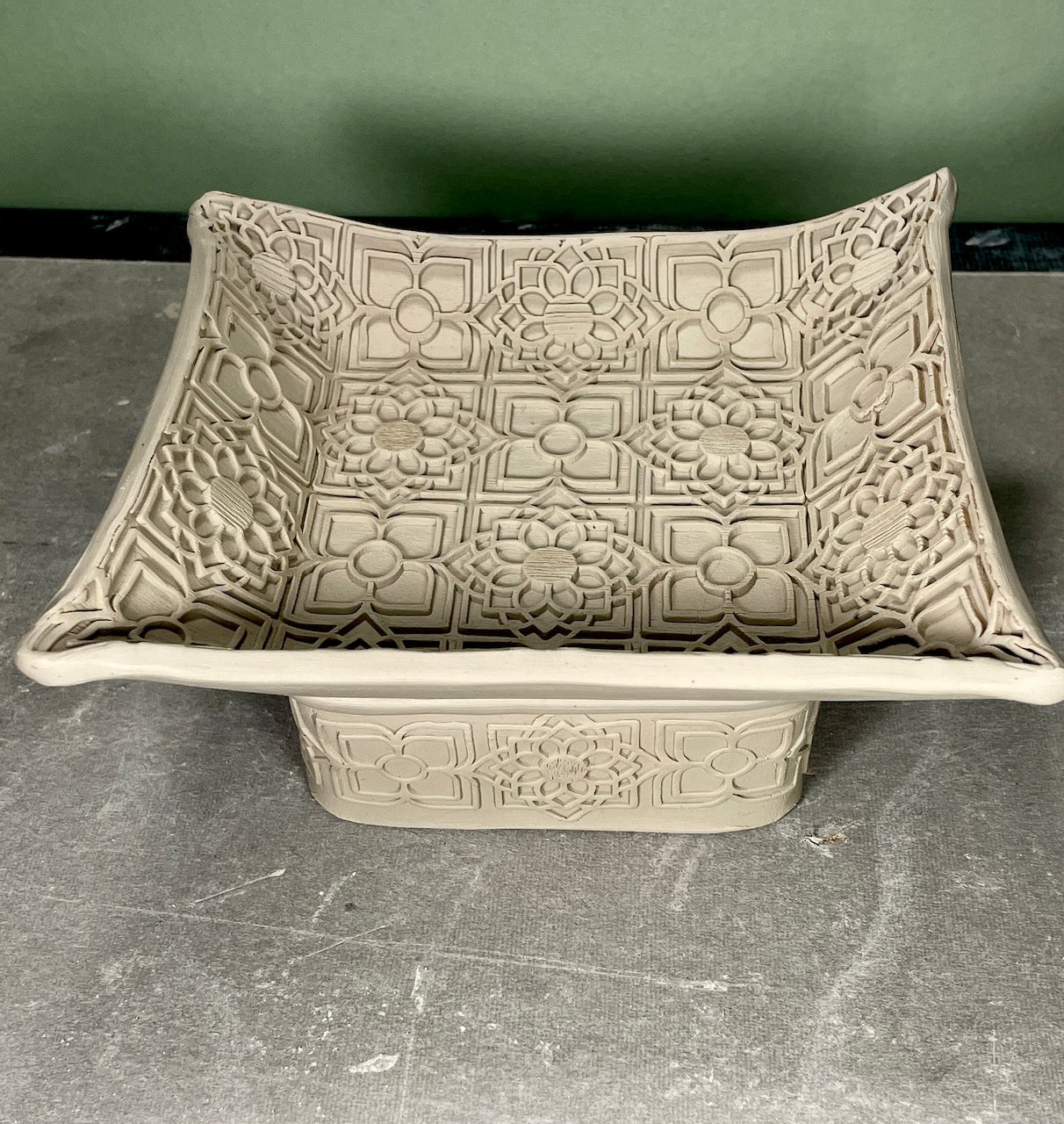 Moroccan Lattice  7"  Textured Rolling Pin