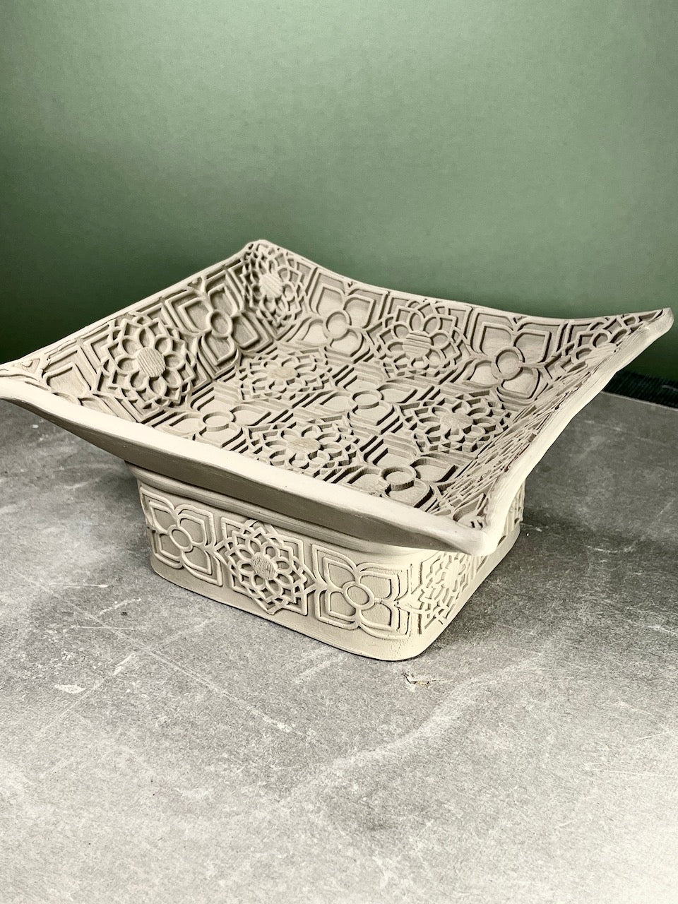 Moroccan Lattice  7"  Textured Rolling Pin