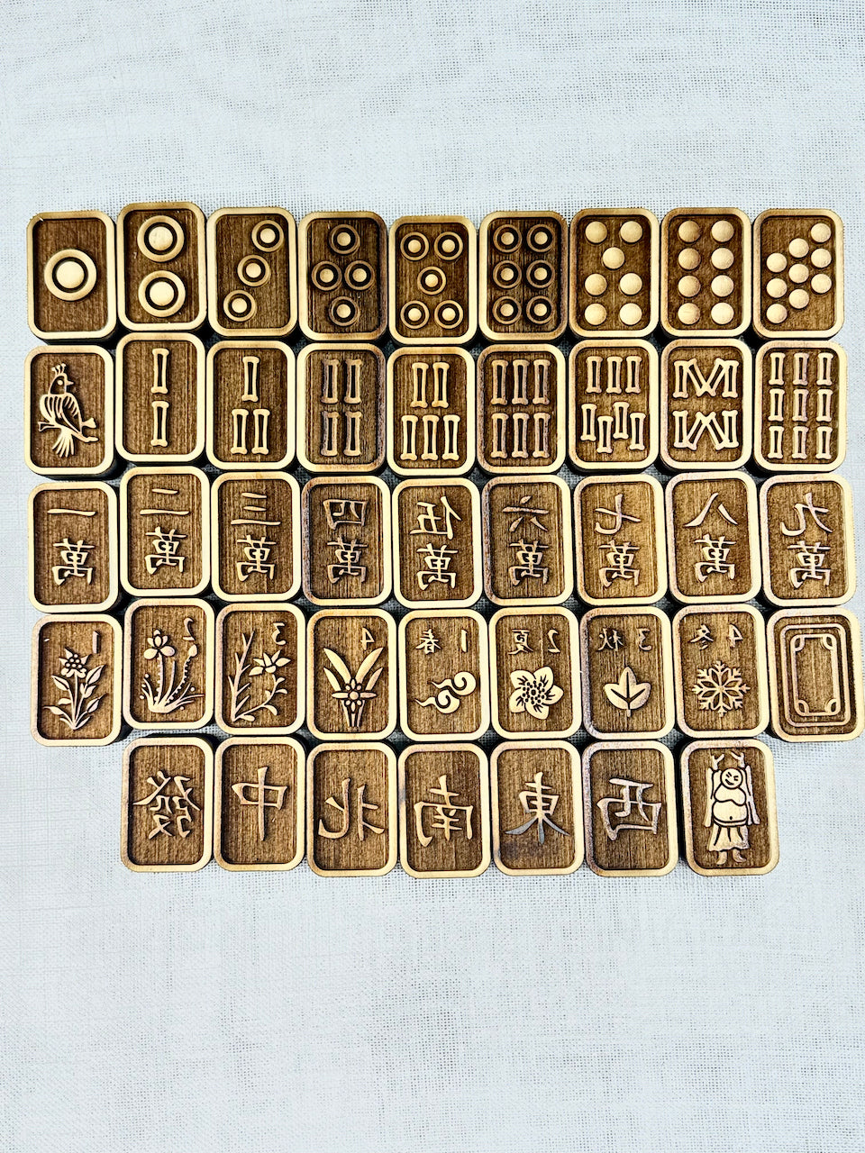 Mahjong Tiles Collection- Stamp Bundle