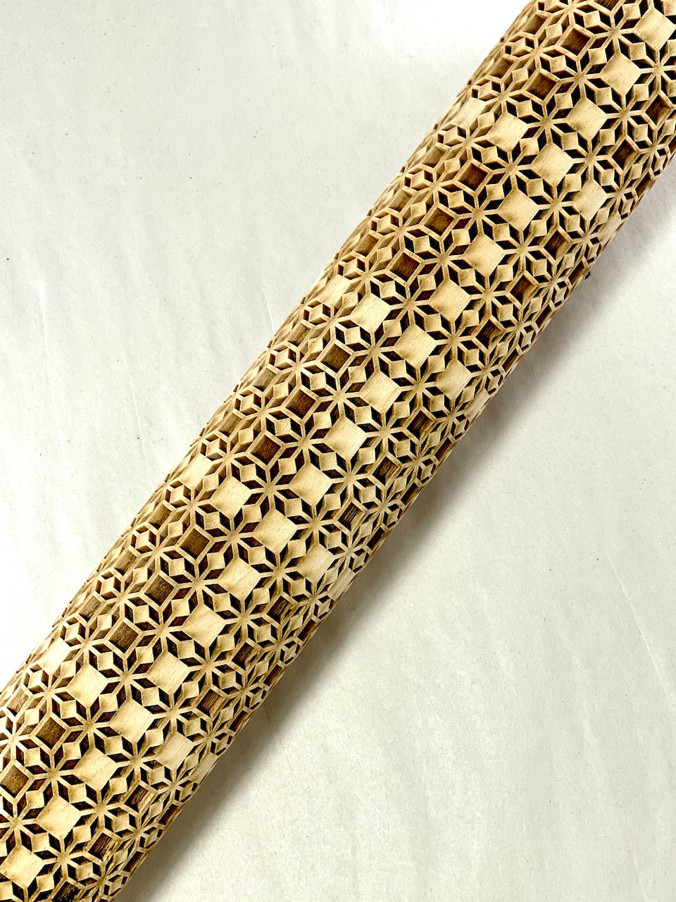 Rattan Weave Textured Rolling Pin