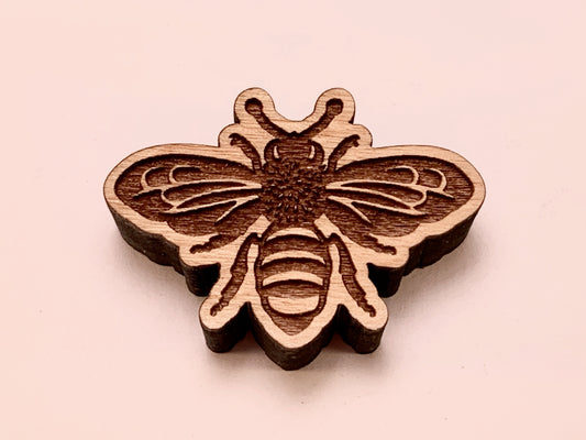 Bee (top view)- Stamp