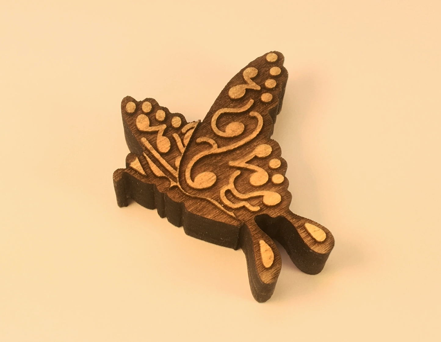 Butterfly With Dots- Stamp